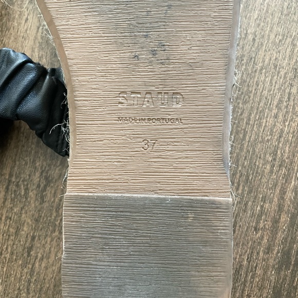 STAUD Maya Ruched Espadrille Sandals - Picture 6 of 9